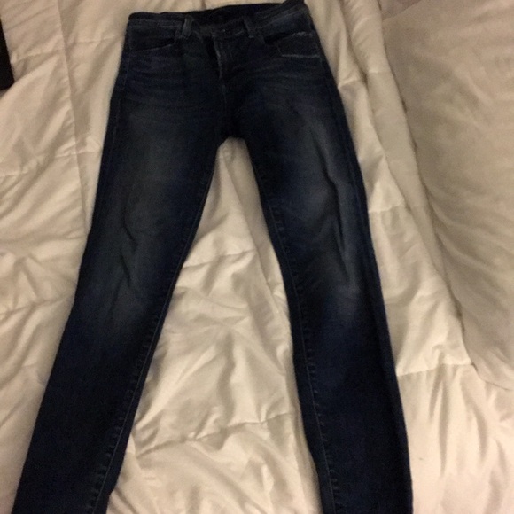J brand dark denim pants - Picture 1 of 5